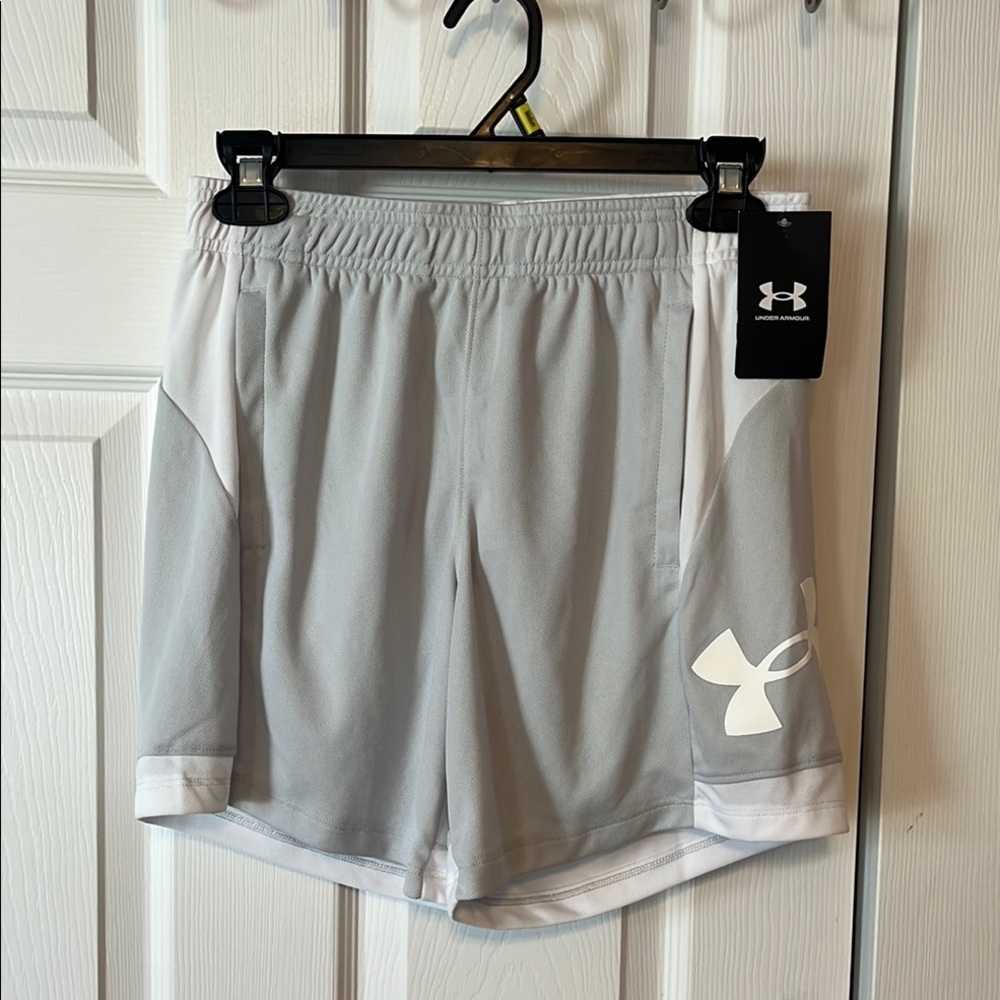Under Armour White Raised Panel Storage Cabinet